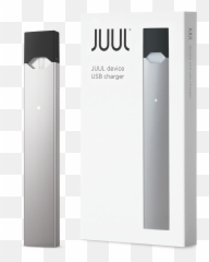 Quick View - Juul Basic Kit Silver Full Size PNG Download Device