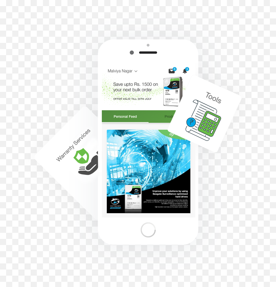 Welcome To Skyhawk Partner App - Technology Applications Png,Seagate Logo