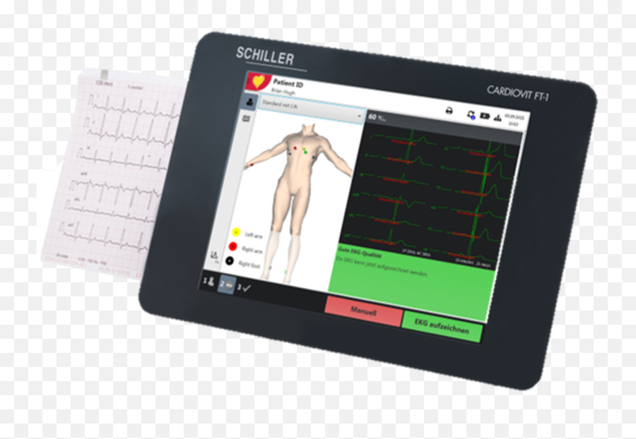 Schiller Cardiovit Ft - 1 Ecgekg Schiller Cardiovit Ft 1 Png,Ekg Png