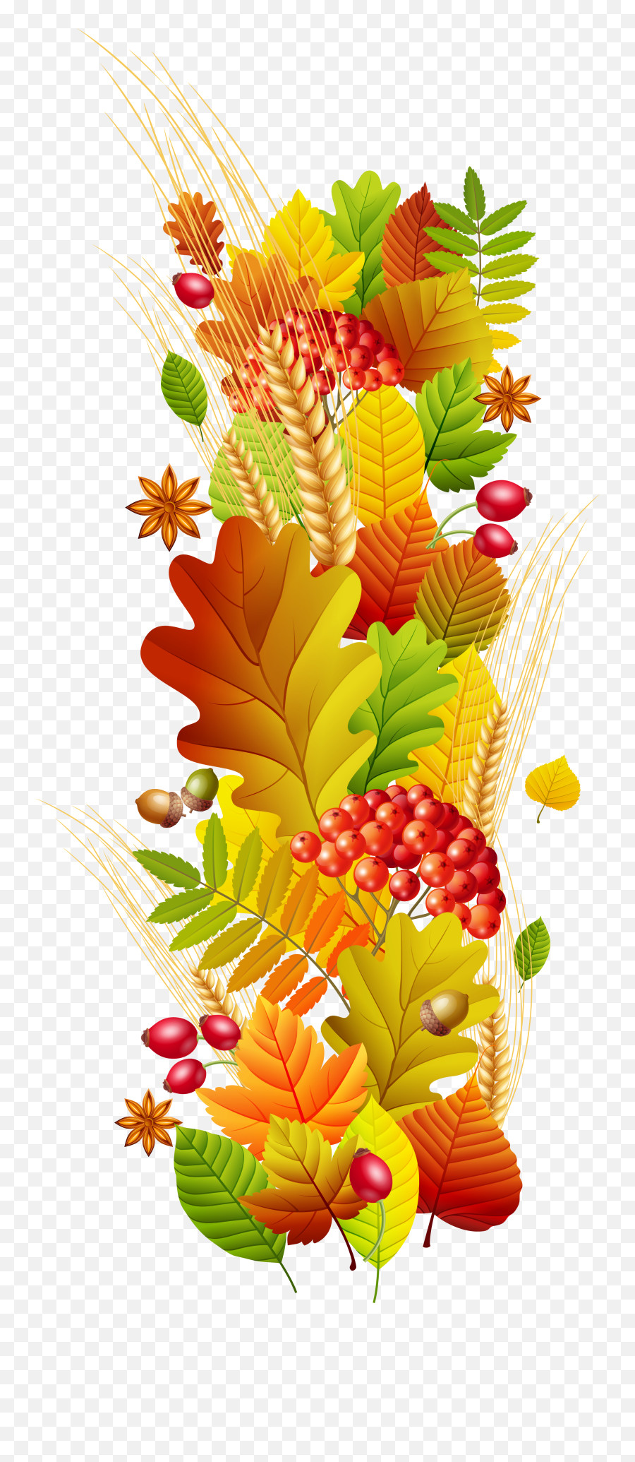 Fall Deco Png Clipart Transparent Picture Gallery - Clip Art,Autumn Border Png