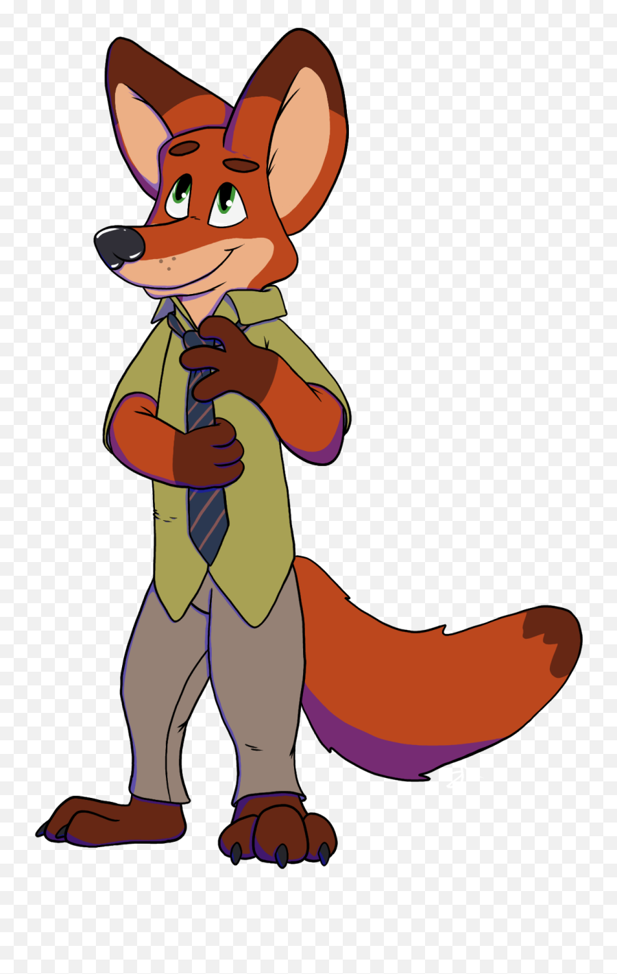 Nick Wilde By Zukarotravon - Fur Affinity Dot Net Animal Figure Png,Nick Wilde Png