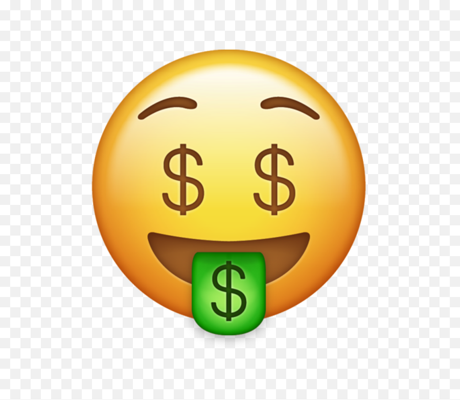 Money Face Emoji Png Images Collection Winky