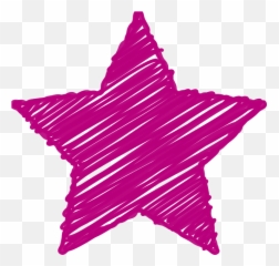 Free Star Png With Transparent Background - Estrella Doodle