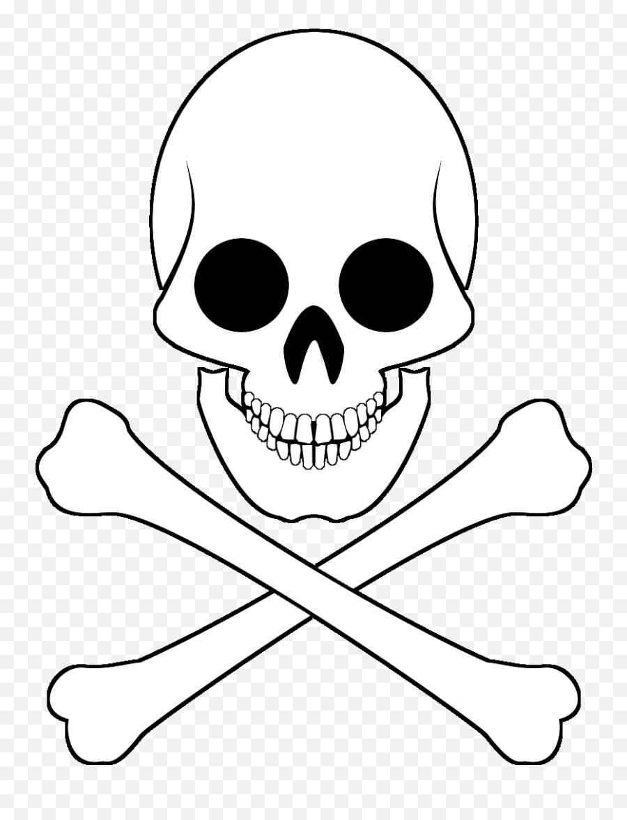 Download 13 Apr 2016 - Skull And Crossbones Png Image With Skull And Bones Pirate Flag,Skull And Bones Png