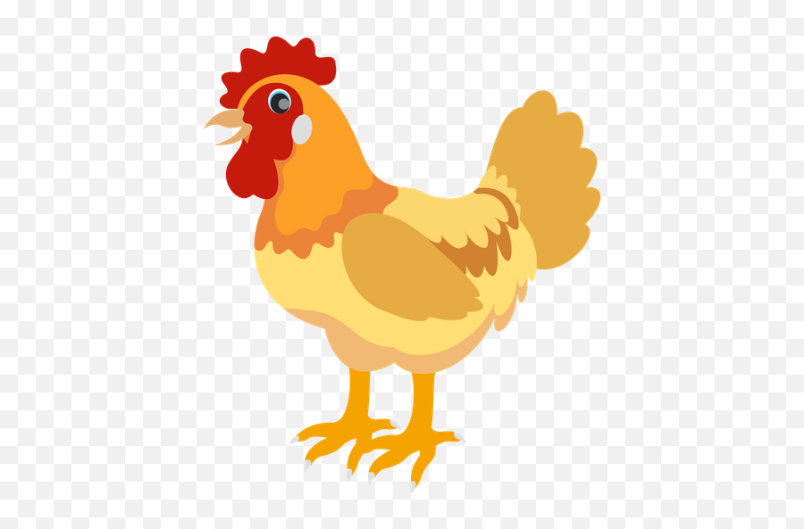 Free Chicken Icon Of Flat Style - Available In Svg Png Eps Rooster,Chicken Icon Vector