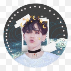U2071 - Kkaepsongbyun Baekhyun Icon Wattpad Fine Arts Png,Jimin Circle Icon