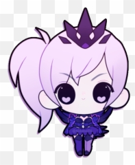 Dark Elementalist Lux Chibi - png