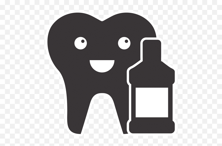 Tooth And Mouthwash Icon - Happy Png,Mouthwash Icon