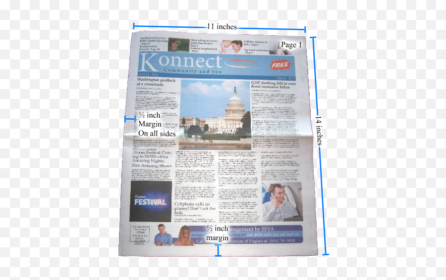 Specifications For Printing Or Publishing A Newspaper - Capitol Png,News Paper Png