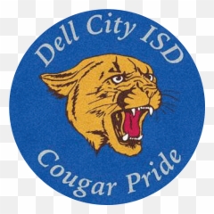 Dell City Isd Calendar - Cougars Logo png