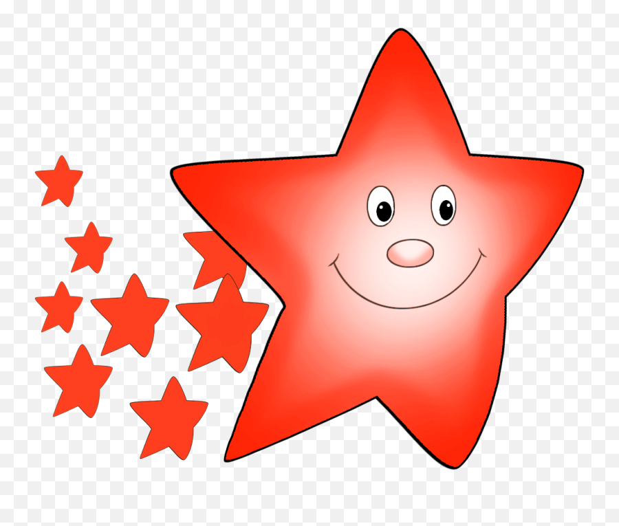 Download Stars Clipart Comet - Red Stars Clipart Png Image Star Cartoon Gif Png,Red Stars Png