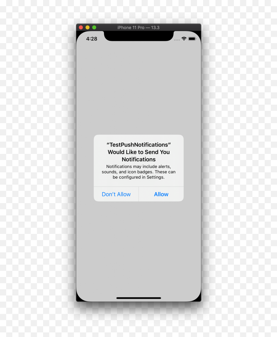 How To Test Push Notifications In Xcode - Vertical Png,Badge Icon Notification