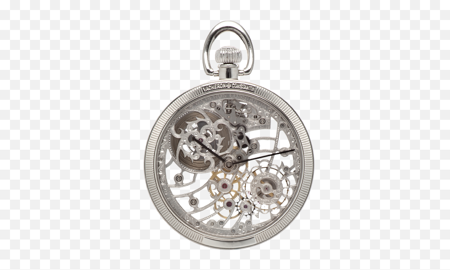 Vacheron Constantin Skeletonized Platinum Pocket Watch - Pocket Watch Png,Pocket Watch Png