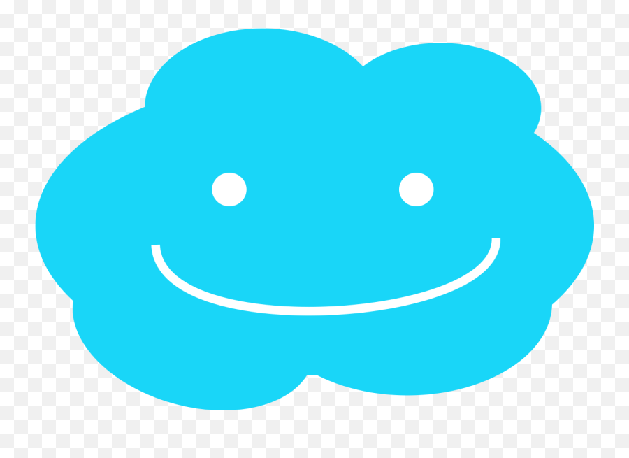 Cloud Png Transparent - Smiley Clouds Clipart Png,Blue Clouds Png