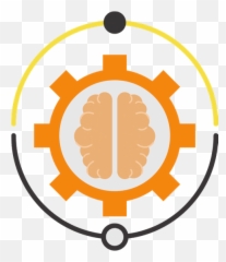 Head Brain Gears Solution Idea Icon Flat Style - Canva png