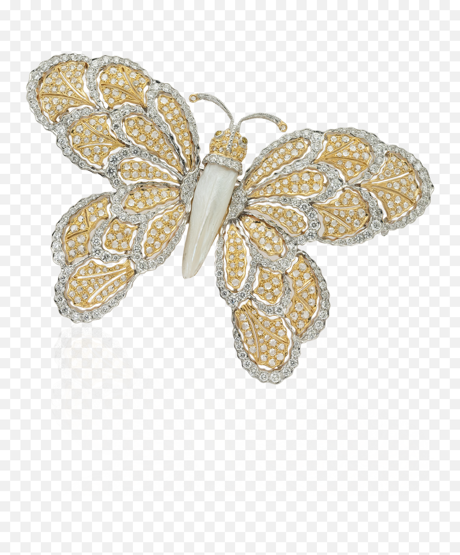 Otto Dorato Brooch - Unica Official Buccellati Website Brooch Png,Gold Wings Png