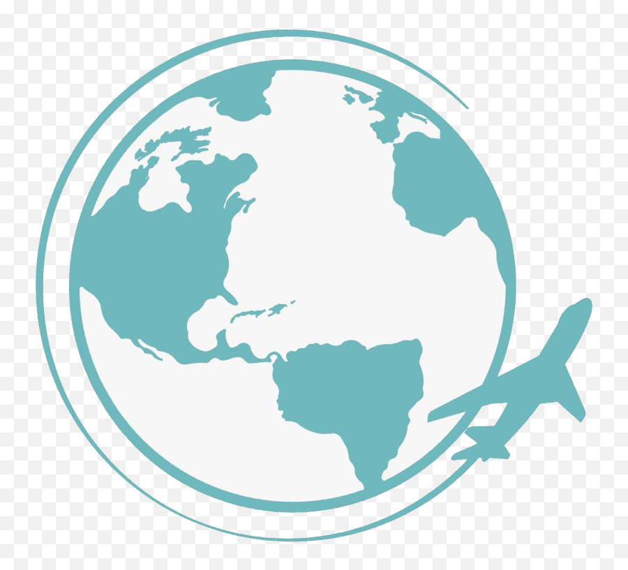 Travel Globe Png Free Download - Globe Travel Png,Globe Silhouette Png