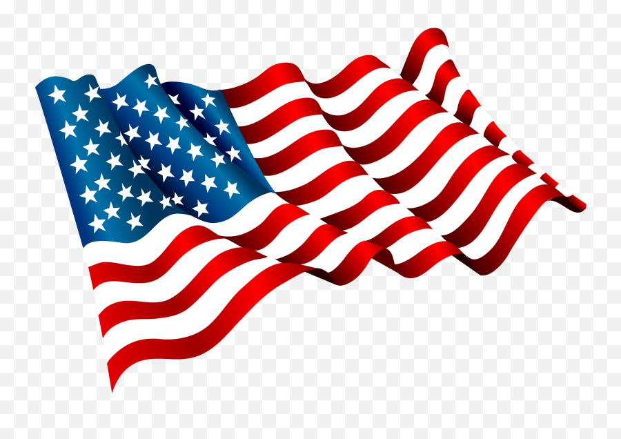 Flag Of The United States Clip Art - Vector Handpainted Free Vector Usa Flag Png,United States Flag Png
