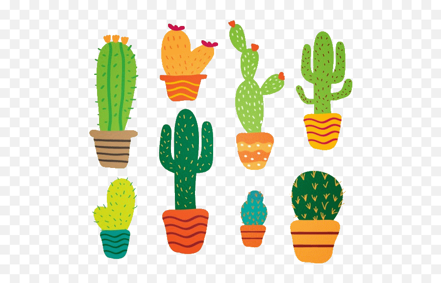 Cactus Vector Free - Cactus Illustrations Png,Watercolor Cactus Png