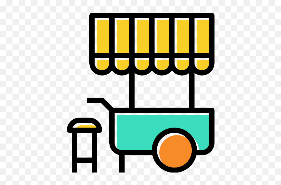 Street Food Vector Svg Icon 3 - Png Repo Free Png Icons Street Food Icon Vector,Food Cart Icon