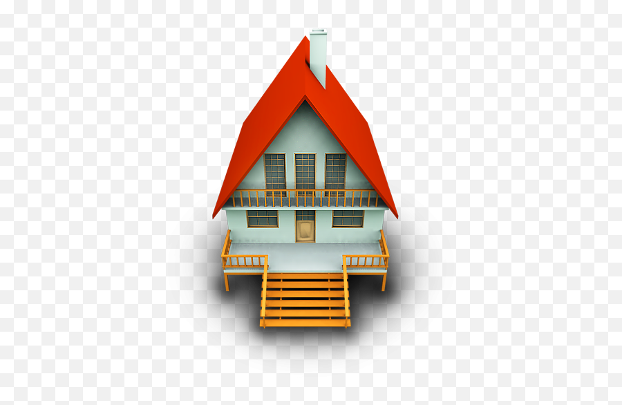 House With Stairs Icon Png Clipart Image Iconbugcom - Family Objects,Stair Icon