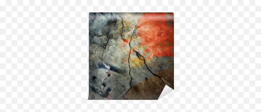 Cracked Wall Underground Grunge Background Mural U2022 Pixers - We Live To Change Painting Png,Grunge Background Png