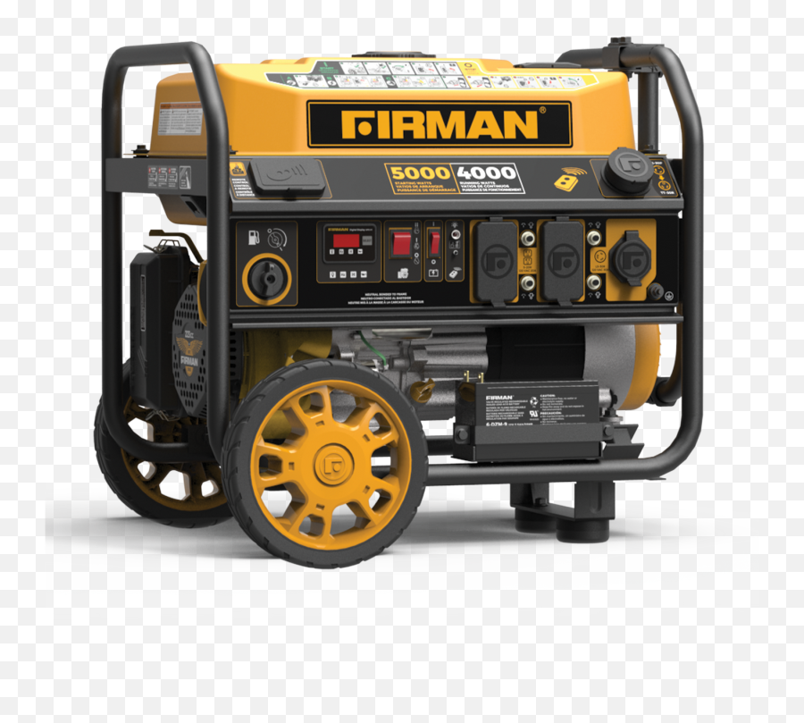 50004000 Watt Remote Start Gas Cetl U0026 Carb Certified - Firman 5000 Watt Generator Png,Remote Start Icon