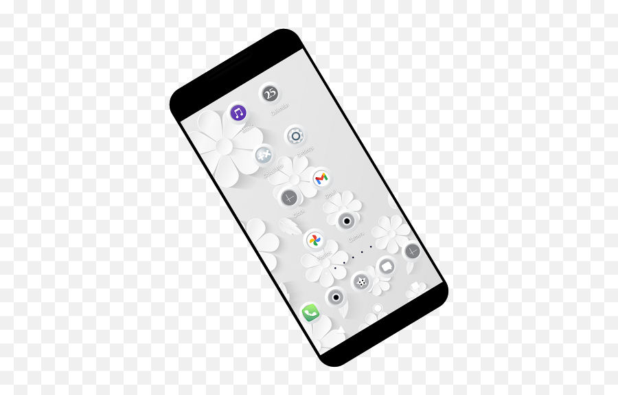 Download White Icon Theme Free For Android - White Icon Dot Png,Iphone White Icon
