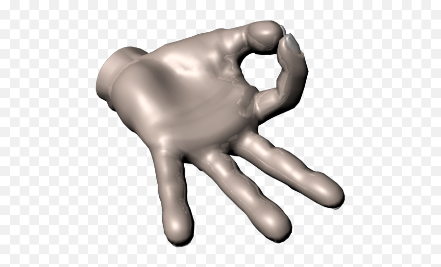 Cpsc807 - 3d Modeling And Animation U2013 Class Exercise 11 3d Hand Png,Ok Hand Sign Png