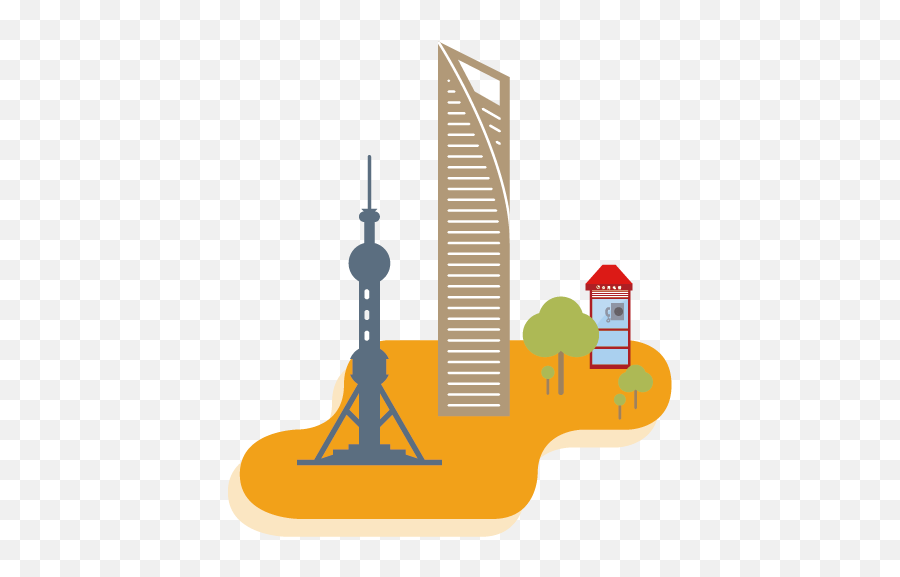 Dioramic Scenes - Pudong Skyline Png,Shanghai Icon