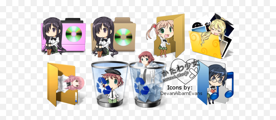 Download Icon Anime 400816 - Free Icons Library Desktop Icon Anime Png,The Good Fight Folder Icon