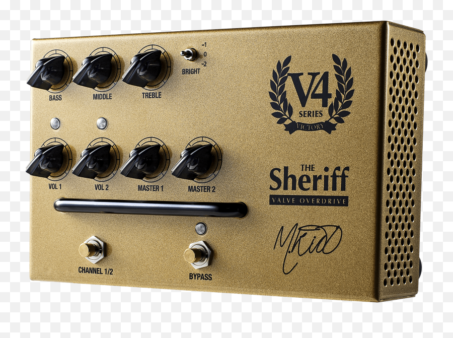 Victory V4 Sheriff Preamp Pedal - Andertons Music Co Png,Vintage Icon V4 Bass