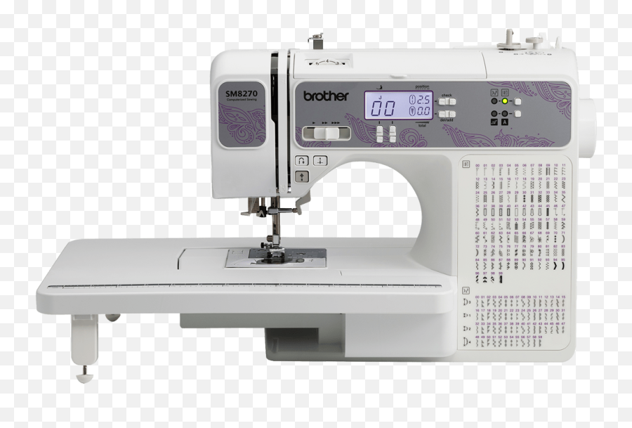 Brother Sm8270 160 - Stitch Computerized Sewing Machine Png,Pfaff Creative Icon Cost