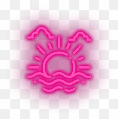 Sunset Sunrise Neon Sign - Summer Holiday Led Decor png