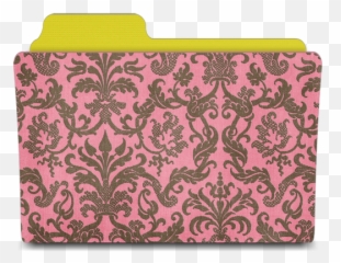 Folder Damask Rose Icon Elegant Folders Iconset Png