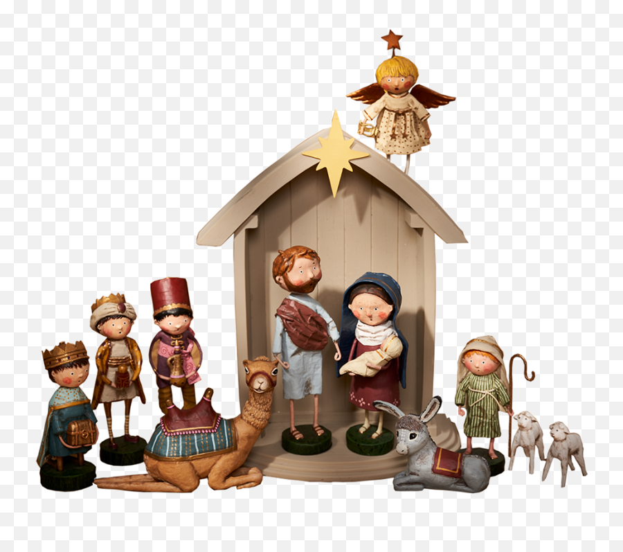 Lori Mitchell - Nativity Wooden Duck Shoppe Lori Mitchell Nativity Set Png,Nativity Scene Png