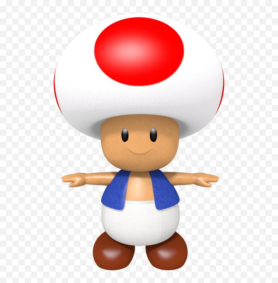 Toad Mario T Pose Clipart - T Pose Characters Png,T Pose Png