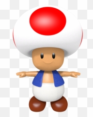 Toad Mario T Pose Clipart - T Pose Characters Png,T Pose Png