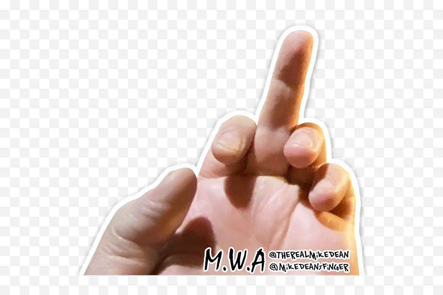 Mike Deanu2019s Finger X Mwa Official Store - Sign Language Png,Finger Png