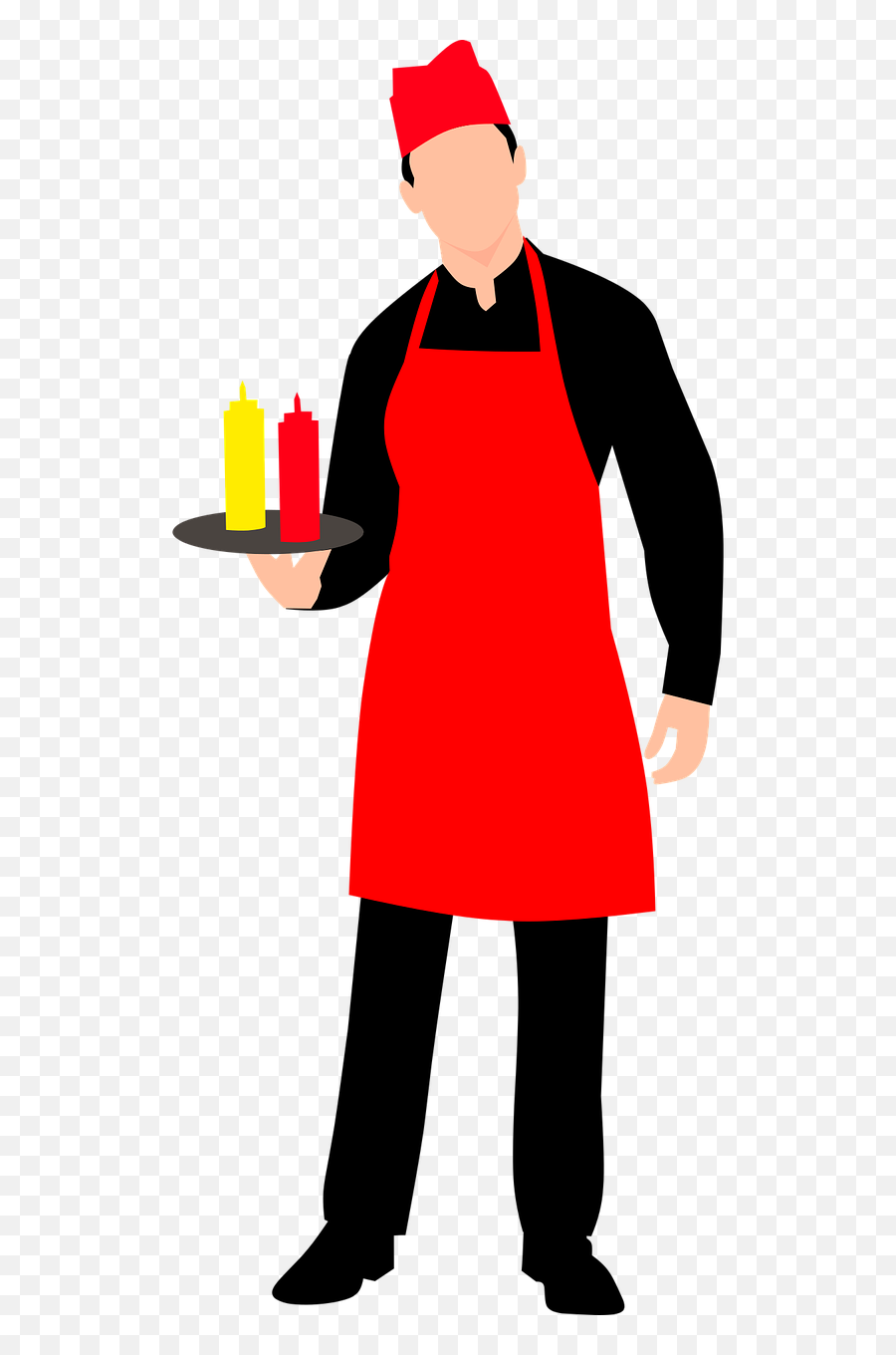 Waiter Apron Man - Free Vector Graphic On Pixabay Homem Com Avental Png,Apron Png