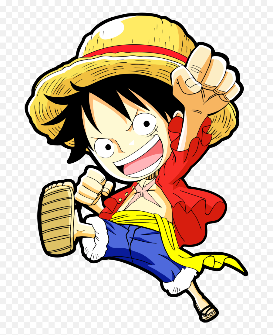 One Piece Png 20 Image - One Piece Luffy Chibi,One Piece Png