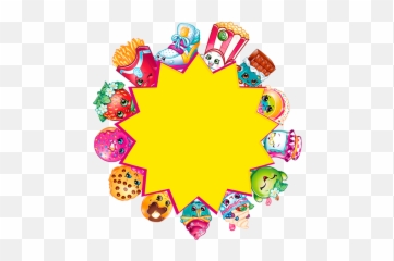 Shopkins Shopkinstarburst Appleblossom Delishdonut - Crayola Frame Shopkins Png,Crayola Png