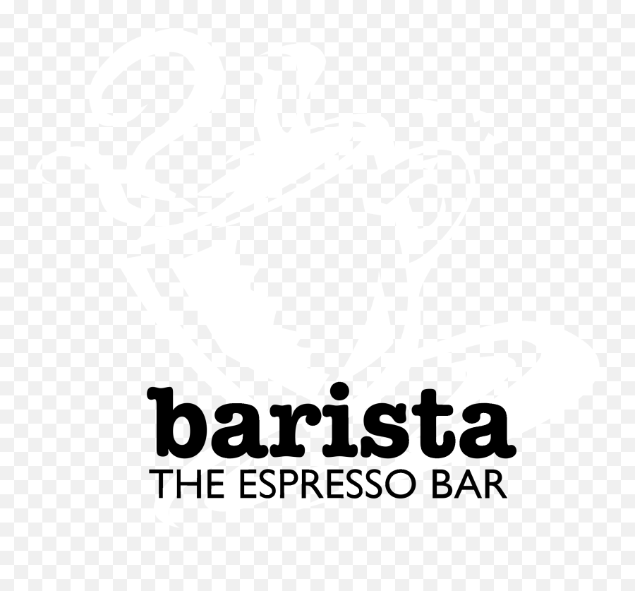 Barista 01 Logo Black And White - Love Png,Barista Png