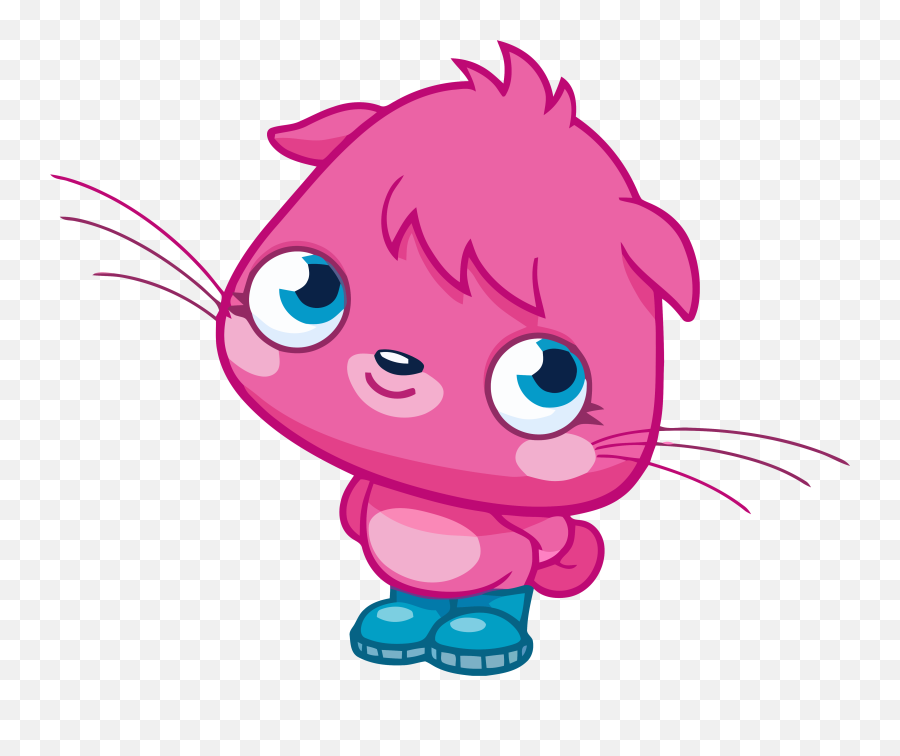 Poppet Thinking Clipart Png - Moshi Monster Transparent,Nose Clipart Png
