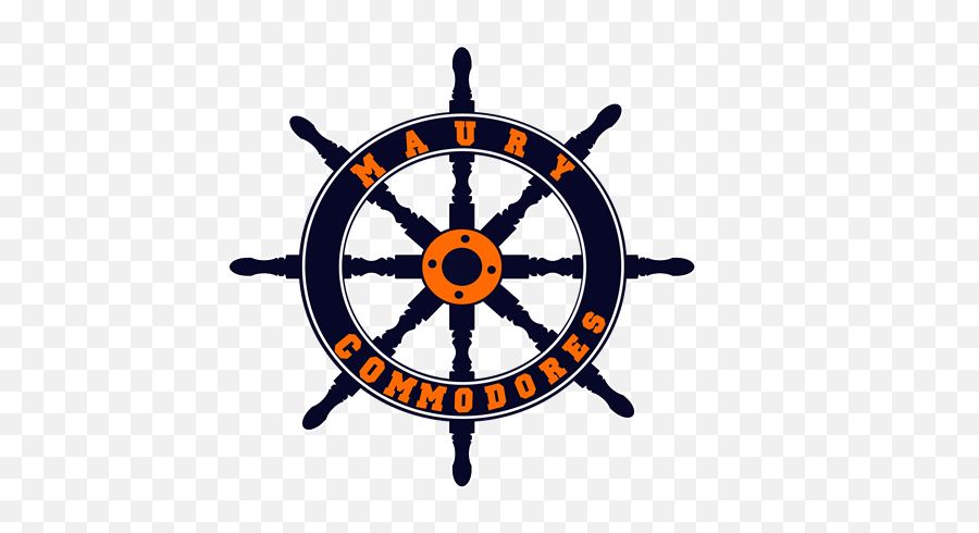 Maury Shipwheel Logo - Rudder Clipart Png Download Full Marine Wheel,Deca Logo Png