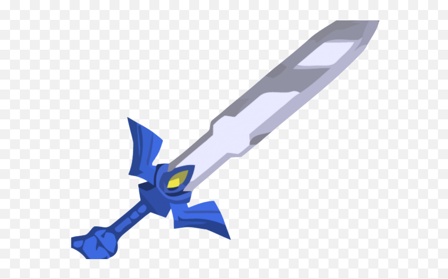 Swords Clipart Vector - Master Sword Wind Waker Full Size Legend Of Zelda Wind Waker Master Sword Png,Sword Clipart Transparent Background