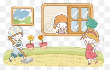 Clean The Classroom Clipart - Png,Classroom Png