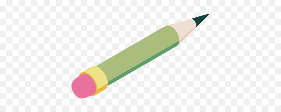Pencil Eraser Slate Flat - Writing Png,Transparent Pencil