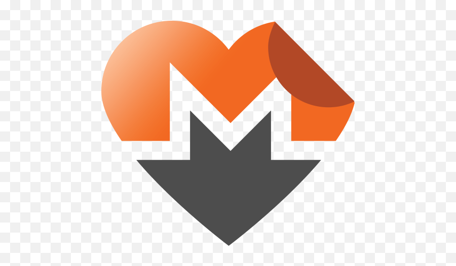 Monero Promotional Graphics Badges And Stickers For - 96 96 Px Png,Heart Sticker Png