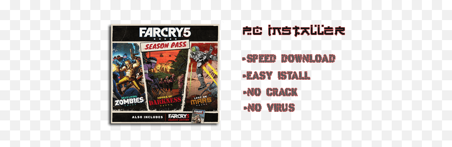 Far Cry 5 Dlc Download Full Version - Reworked Games Uncharted 2 Pc Download Png,Far Cry 5 Logo Png